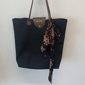 Tahari black bag